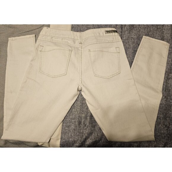 Express Women's Zelda Slim Fit Ultra Low Rise White Jean Legging Size 10 EUC - Picture 10 of 14
